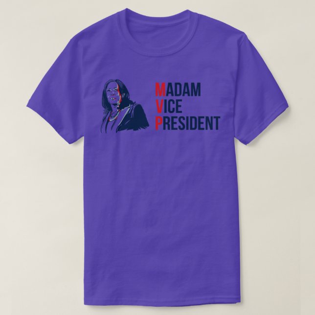 Camiseta MVP Kamala Madam Vice IV (Diseño del anverso)