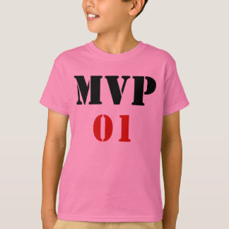 Camiseta MVP personalizada con el nombre en la par