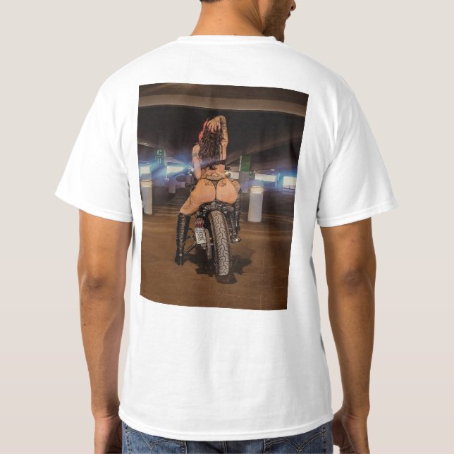 Camiseta MVR Harley Bobber 2026 Disparo (Reverso)