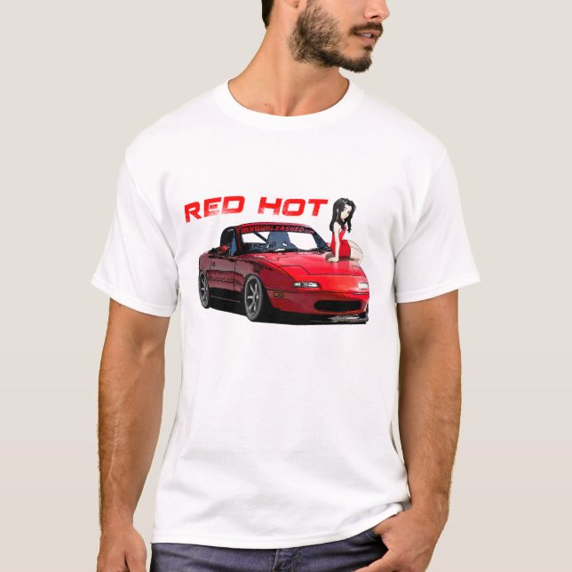 Camiseta MX5 candente Miata (Anverso)