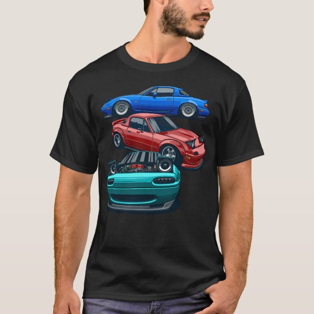 Camiseta Mx5 Miata Na (Anverso)