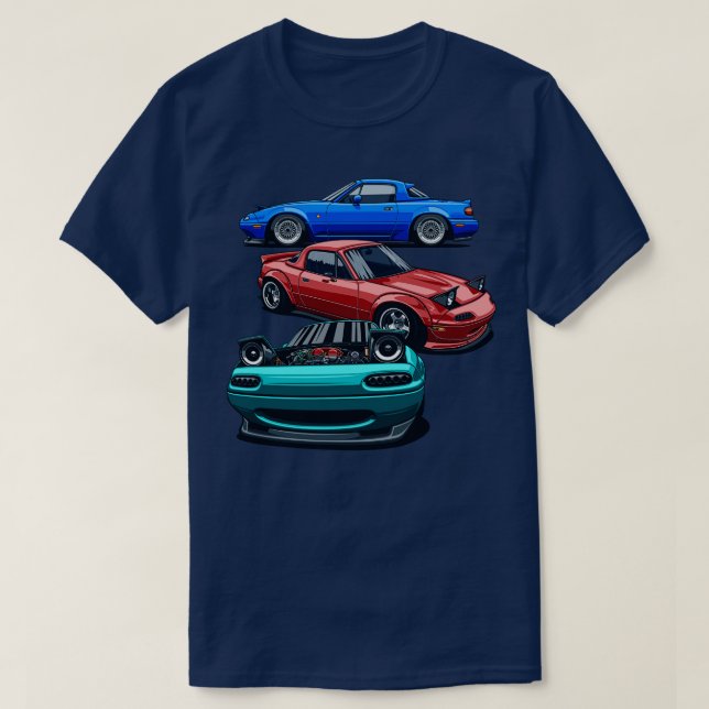 Camiseta MX5 Miata NA (Diseño del anverso)