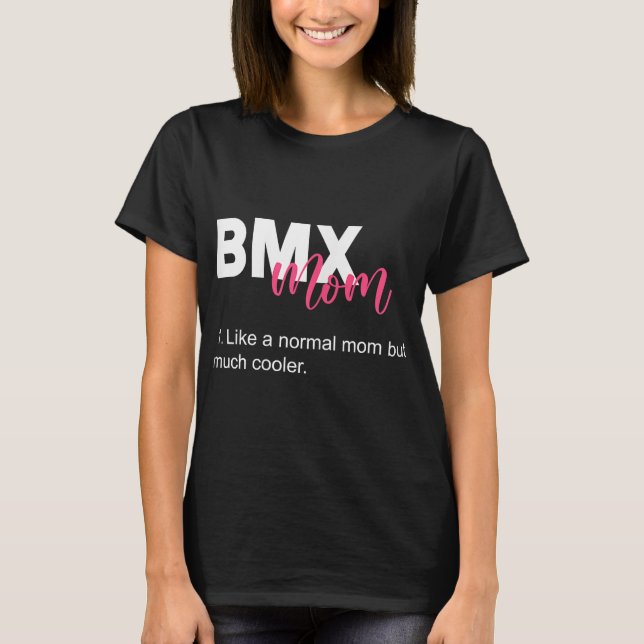 Camiseta mx Mom Bike Carreras Biker (Anverso)