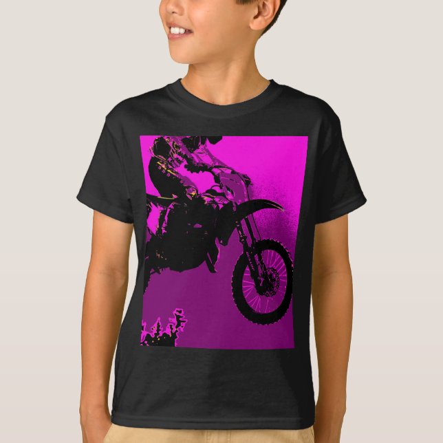 Camiseta MX - Motocross Racer (Anverso)
