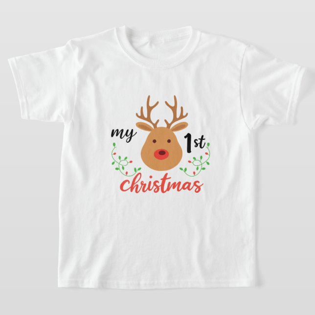 Camiseta MY 1ST MERRY CHRISTMAS T-Shirt (Distribución)