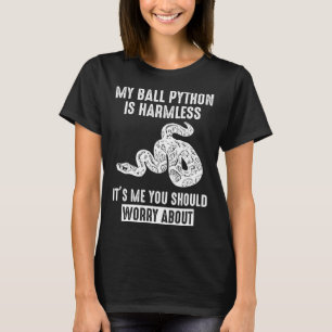 Camiseta My Ball Python es una serpiente sin daño para los 