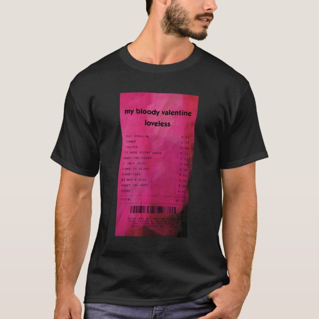 Camiseta My Bloody Valentine - Loveless (Anverso)