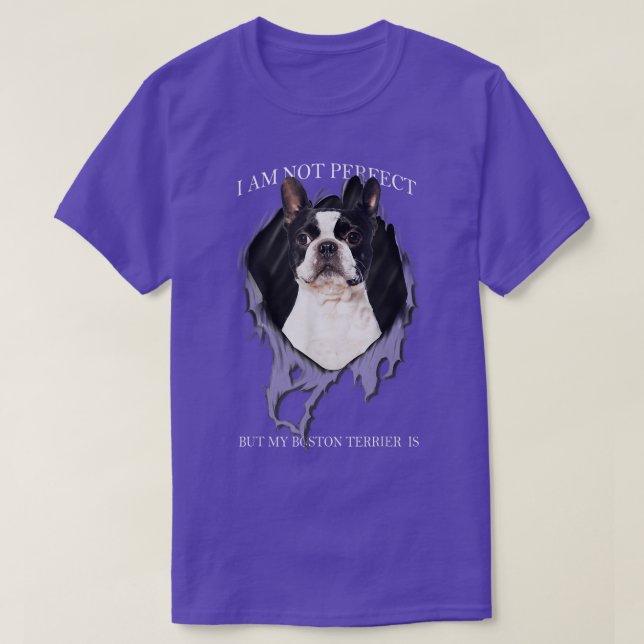 Camiseta My Boston Terrier Es Perfecto Perro  (Diseño del anverso)
