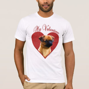 Camiseta My Brussels Griffon Valentine
