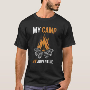 Camiseta My Camp My Adventure Tiendas de carpas de glamour 