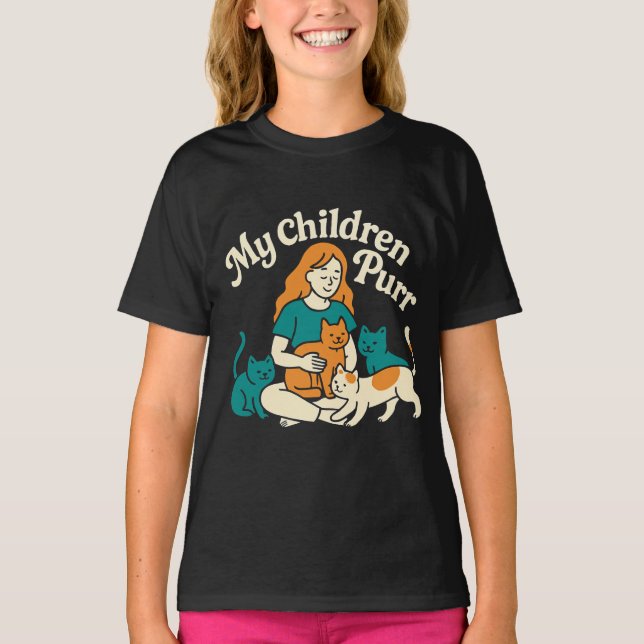 Camiseta My Children Purr (Anverso)
