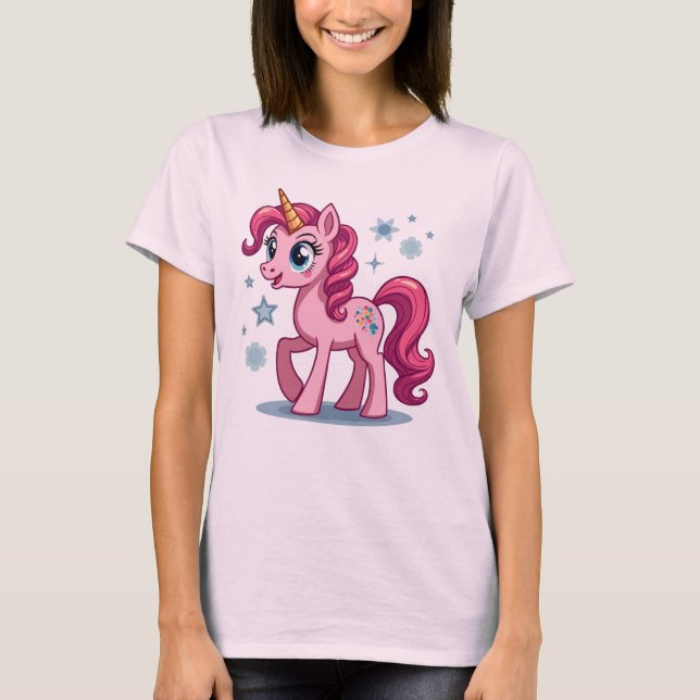 Camiseta My Cute Little Pony Tee de los 80 - Vibes Retro Pa (Anverso)