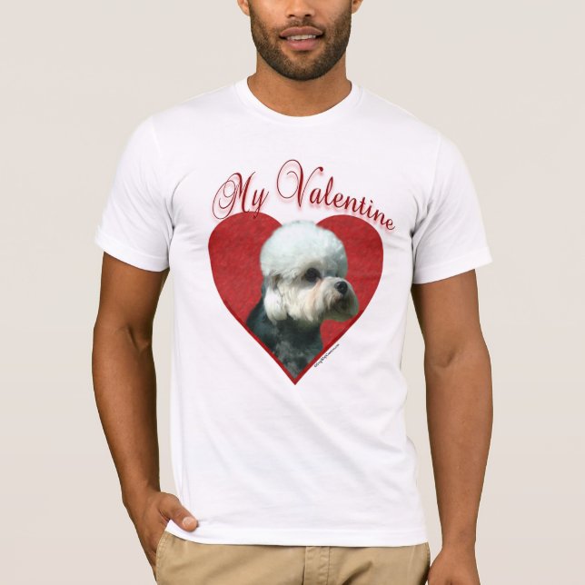 Camiseta My Dandie Dinmont Terrier Valentine (Anverso)