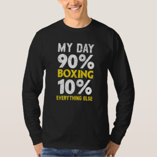 Camiseta My Day 90 Boxing 10 Everything Else Boxer Coach Kn