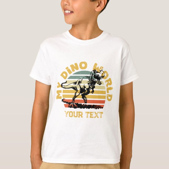Camiseta My Dino World T-Shirt (Anverso)