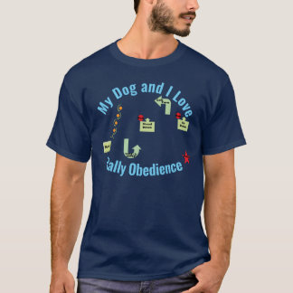 Camiseta My Dog and I Love Rally Course v2