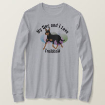 My Dog and I Love Treibball Kelpie