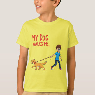 Camiseta My Dog, My Boss- T-shirt design 