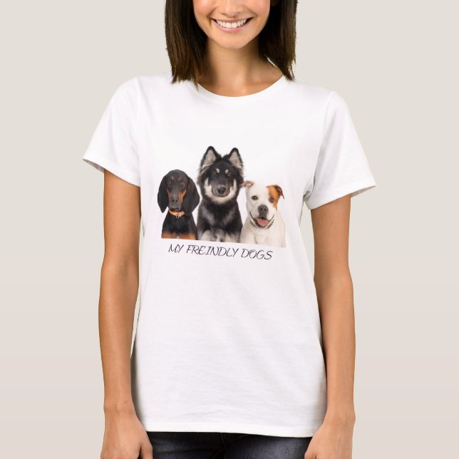 Camiseta My dogs t shirt (Anverso)