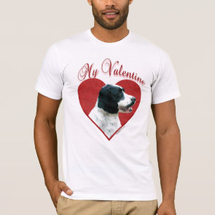 Camiseta My English Springer Spaniel Valentine