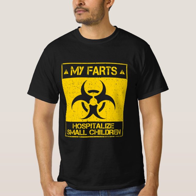 Camiseta My Farts Hospitalize Children Dad  (Anverso)