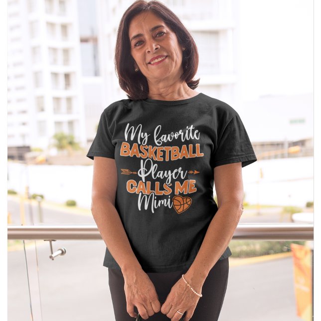 Camiseta My Favorite Basket ball Player Call me Mimi (Subido por el creador)