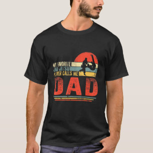 Camiseta My Favorite Jiu Jitsu Calls Me Dad Father's Day Me
