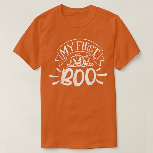 Camiseta My First Boo  (Diseño del anverso)