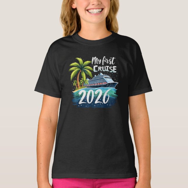 Camiseta My First Cruise 2026 (Anverso)