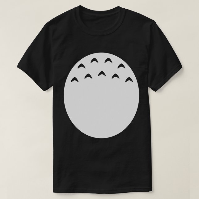 Camiseta My Fluffy Forest Spirit Belly   (Diseño del anverso)