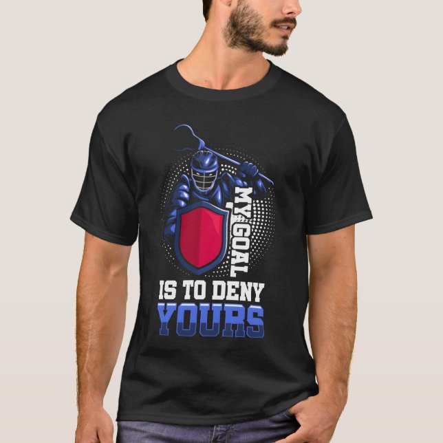 Camiseta My Goal Is to Deny Yoursemplar Knight Sports girl (Anverso)
