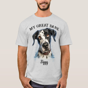Camiseta My Great Dane T-Shirt (Personalizable)
