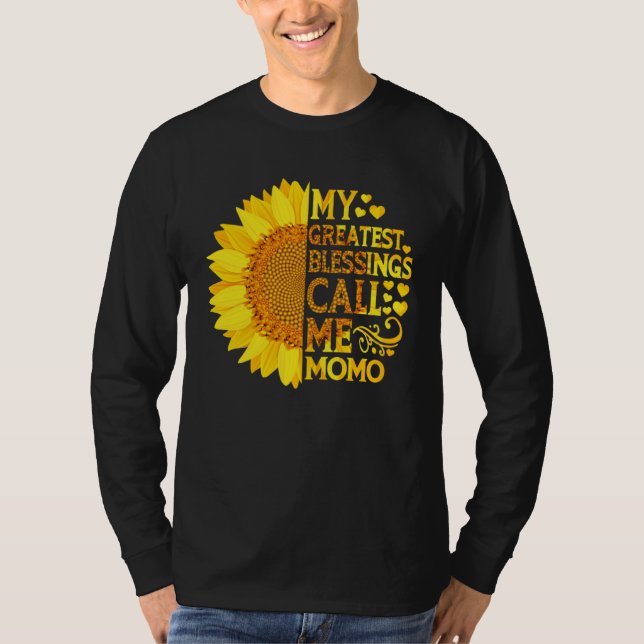 Camiseta My Greatest Blessings Call Me Momo   Mother s Day (Anverso)