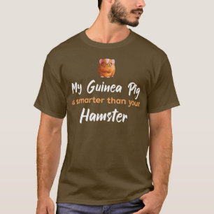 Camiseta My Guinea Pig Is Smarter Sarcastic Humor Animal Pr