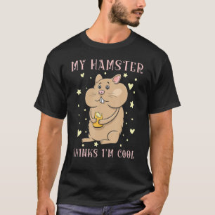 Camiseta My Hamster Piensa En Chicas De Guay Hammy Kids