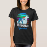 Camiseta My Hanukkah Pajamakah Chanukah Pajamas Sloth Meno<br><div class="desc">My Hanukkah Pajamakah Chanukah Pajamas Sloth Menorah</div>