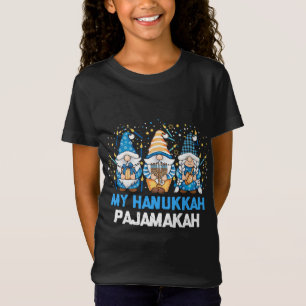 Camiseta My Hanukkah Pajamakah Gnomes Channukah Jewish Gnom