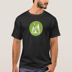 Camiseta My Happy Place Trendy Camper Hiker Rver Summer Vac