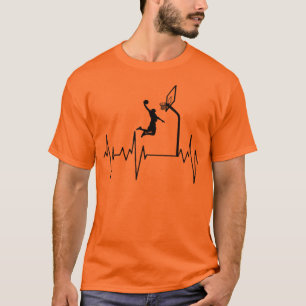 Camiseta My Heart Beats for Basketball T-Shirt
