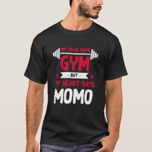 Camiseta My Heart Says Dumplings   Workout Humor Gym Dumpli