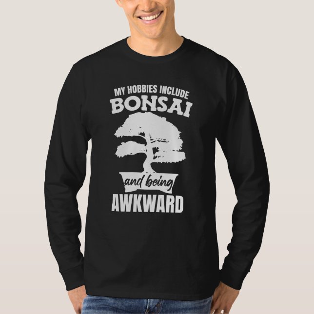 Camiseta My Hobby Include Bonsai (Anverso)