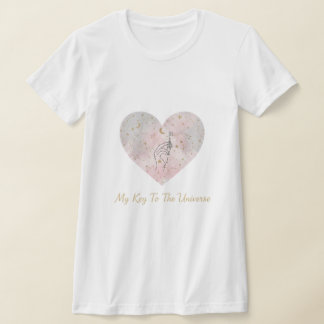 Camiseta "My Key To The Universe T-Shirt - Elegant