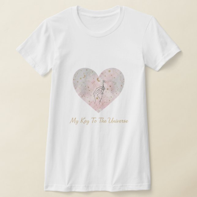 Camiseta "My Key To The Universe T-Shirt - Elegant (Distribución)