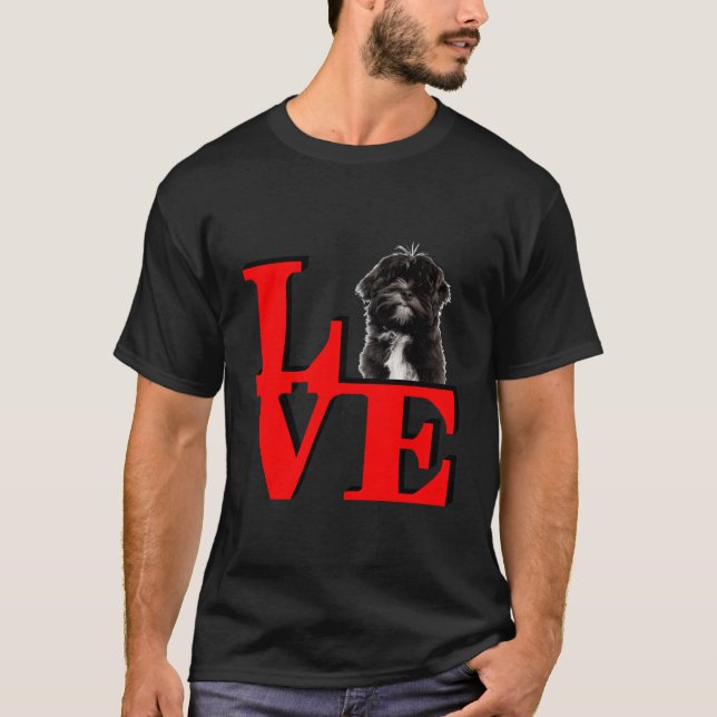 Camiseta My Lhasa Apso Love Park (Anverso)