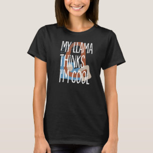 Camiseta My Llama Piensa Que Soy Granjero De Guay Granja An