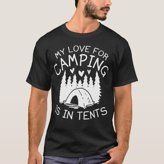 Camiseta My Love For Camping friend (Anverso)