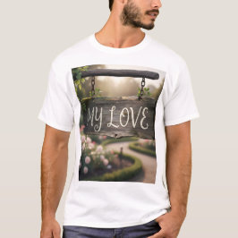Camiseta My Love Graphic T-Shirt | Romantic Gift Shirt for 