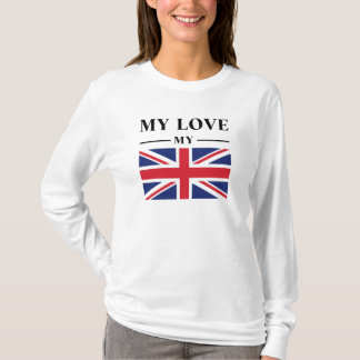 Camiseta My Love UK Flag Graphic T-Shirt