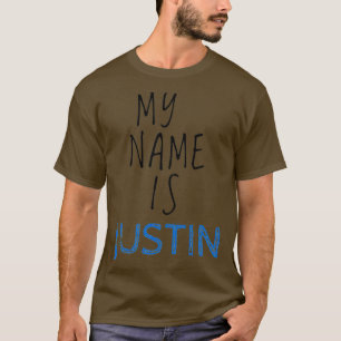 Camiseta My Name Is Justin