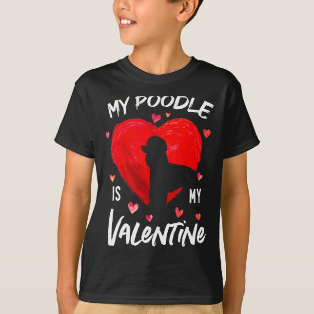 Camiseta My Odle Is My Valentine Hearts Odle Dog Valent  (Anverso)